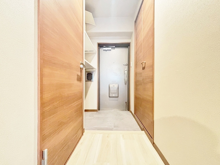 玄関 シューズボックスを完備した玄関です。