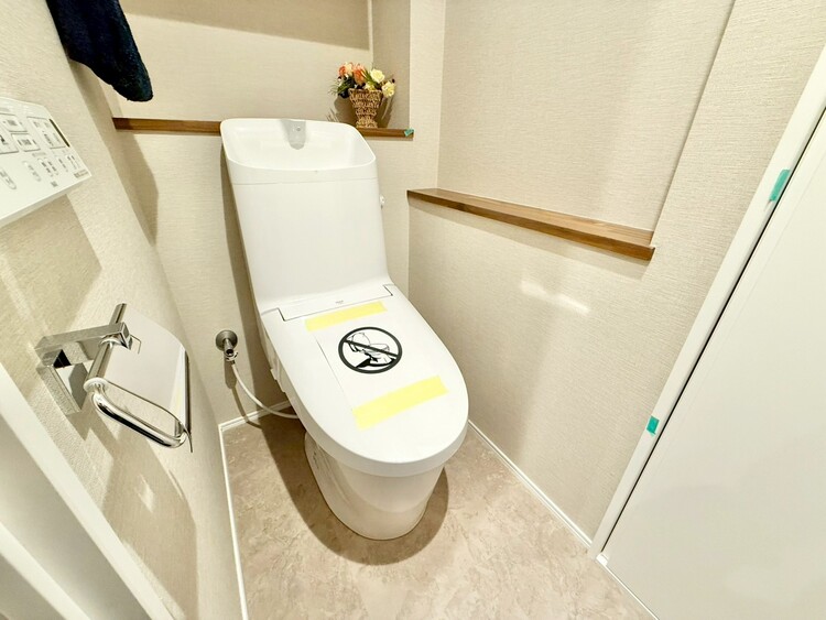 その他 清潔感の高いお手洗い。