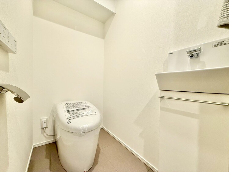 その他 清潔感の高いお手洗い。