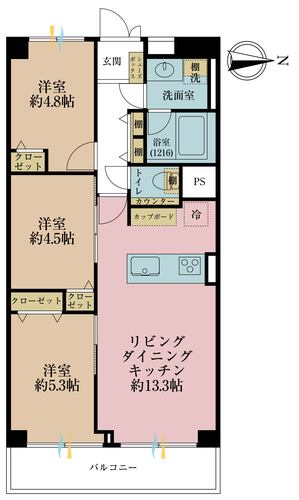 大島スカイハイツの物件画像