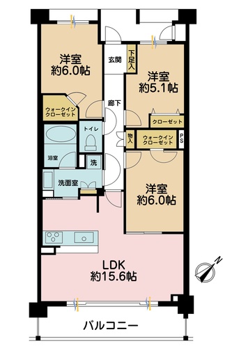 ファミールグラン南雪ヶ谷パークサイドの物件画像