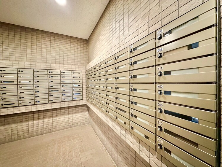 設備 郵便受けも、きちんと管理されています。