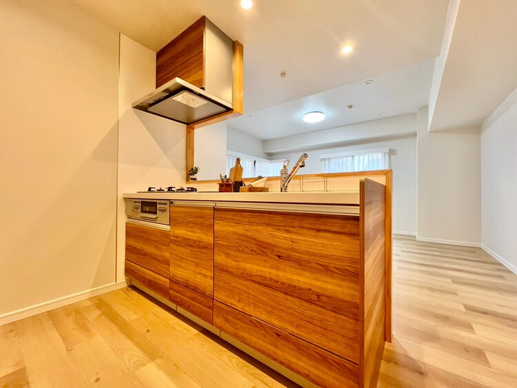 その他 開放感のあるキッチンスペース。調理をしながら、会話も弾みそうですね。