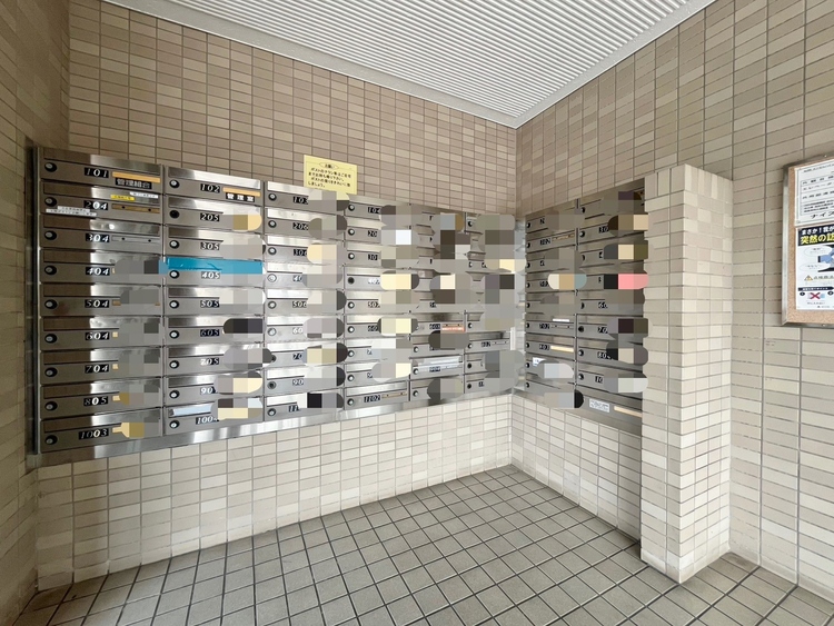 その他 郵便物を受け取るための郵便受けも、きちんと管理されています。