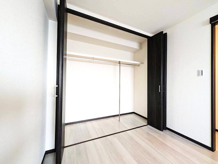 収納 居室にはクローゼットがあり、荷物もスッキリ収納して快適にお過ごしいただけます。