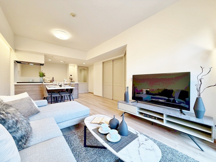 居間 「空間が織り成すひとつ先の住み心地」を演出します。