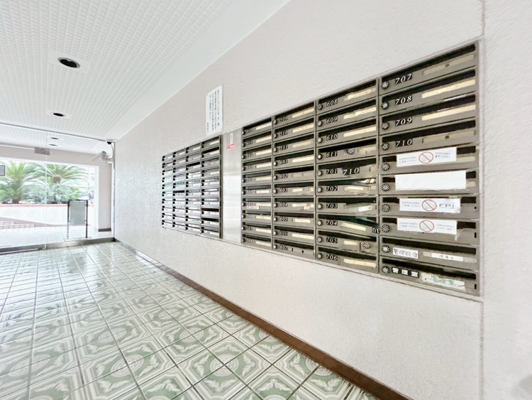 設備 郵便物を受け取るための郵便受けも、きちんと管理されています。