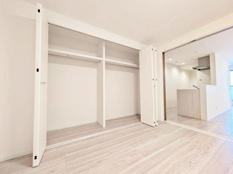 収納 居室にはクローゼットがあり、荷物もスッキリ収納して快適にお過ごしいただけます。