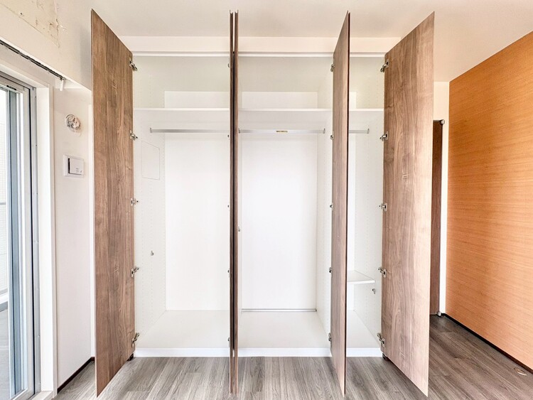 収納 居室にはクローゼットがあり、荷物もスッキリ収納して快適にお過ごしいただけます。