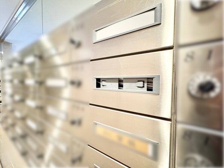 設備 郵便物を受け取るための郵便受けも、きちんと管理されています。