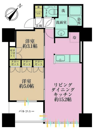 ローレルタワールネ浜松町の物件画像