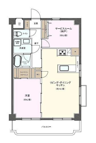キャッスルマンションヨコハマ高島台の物件画像