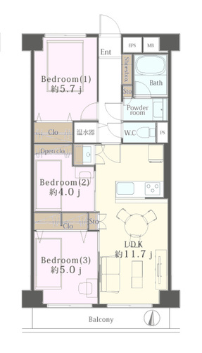 シャンボール大倉山の物件画像