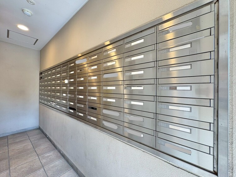 その他 郵便物を受け取るための郵便受けも、きちんと管理されています。