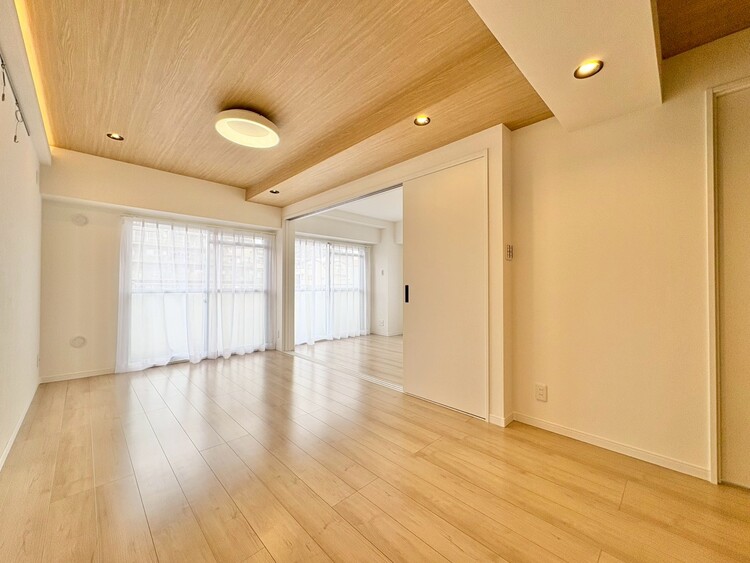 居間 ひとつひとつの空間に宿した機能性、そして美意識。