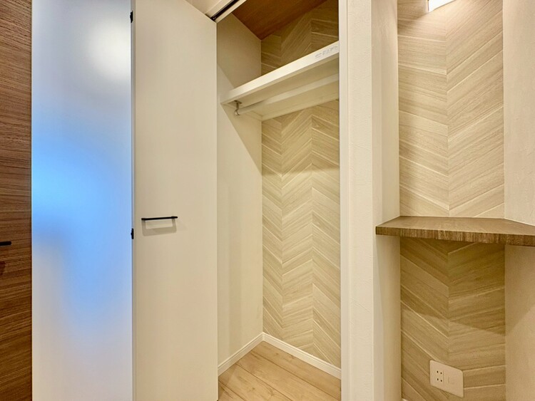 洗面 暮らし心地を大きく左右する収納を、適材適所に配置し使い勝手を考慮しました。