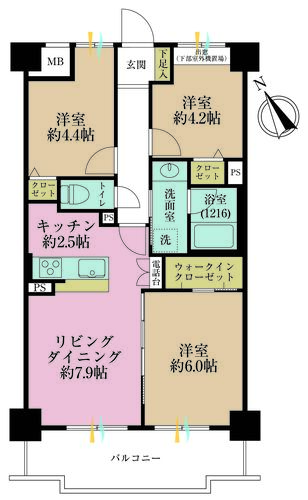 フェイム東神奈川の物件画像