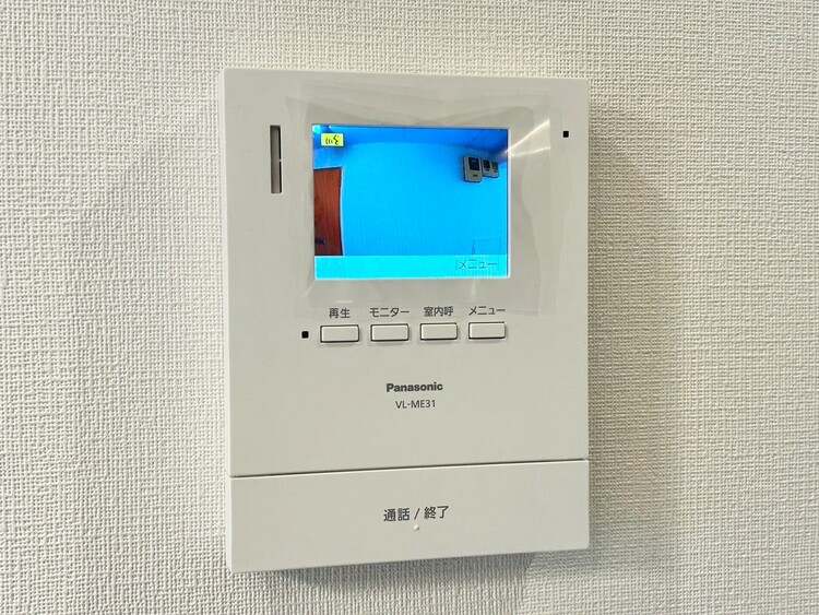 その他 誰が来てもわかる様にモニター付きインターホンを設置。