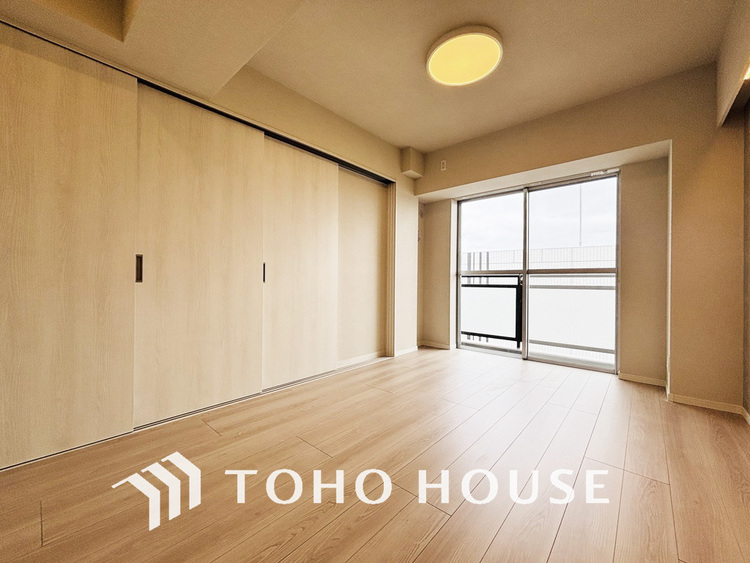 内装 1日の疲れを癒し、心地よく寛げるようゆったりとした広さをしています