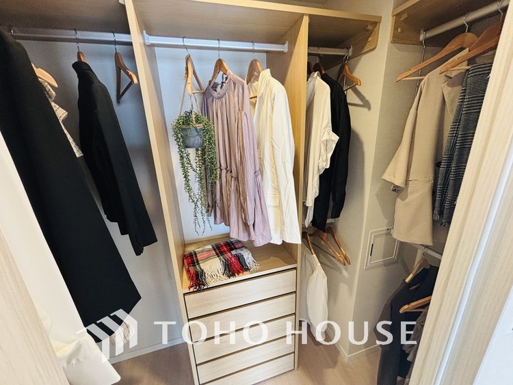 収納 衣類がたくさん収納できる人気の「ウォークインクローゼット」
