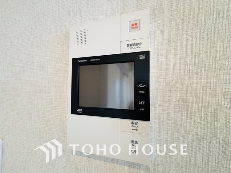 その他 来客が一目でわかるモニター付きインターホン