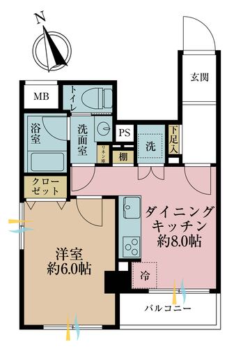 リブポート上野松が谷の物件画像