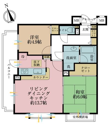 グランヴェール高円寺ＷＥＳＴの物件画像