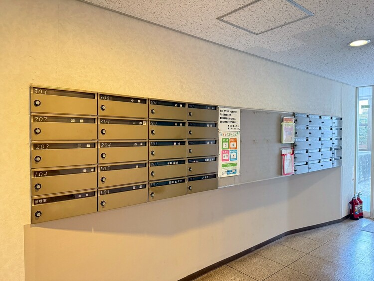 その他 郵便受けも、きちんと管理されています。