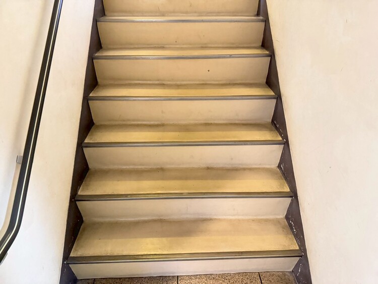 その他 共用部の階段です。明るく清潔に管理されています。