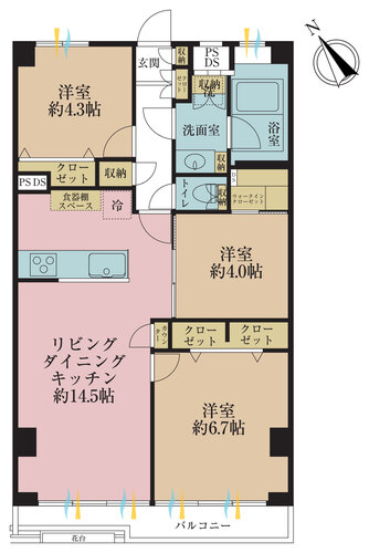 ニュー武蔵野マンションの物件画像