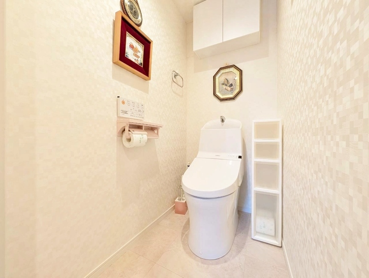 トイレ 暮らしの中のさりげないひとときの快適さにも、こだわりを、持って設備を配しております。
