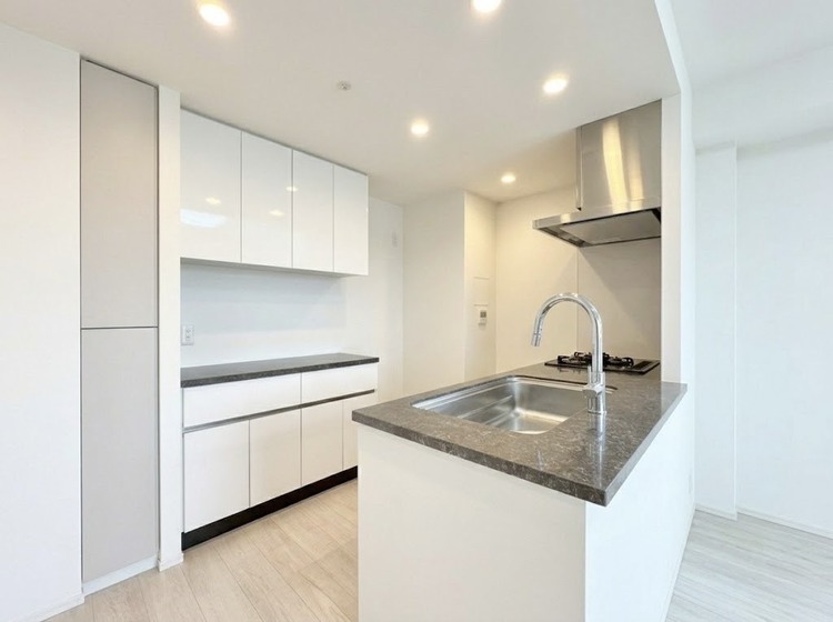 キッチン 洗練されたスタイリッシュなデザイン性と使いやすさを備えた仕様。