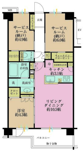 エクセレントシティ下丸子の物件画像