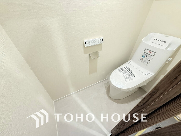トイレ トイレには快適な温水洗浄便座付