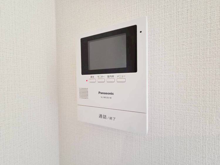 その他 誰が来てもわかる様にモニター付きインターホンを設置。