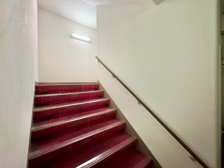 その他 共用部の階段です。明るく清潔に管理されています。