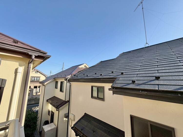 バルコニー 頬をなでる、優しい風を感じることが出来ます。