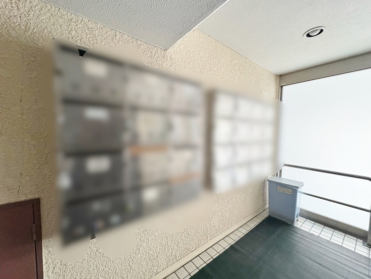 その他 郵便物を受け取るための郵便受けも、きちんと管理されています。