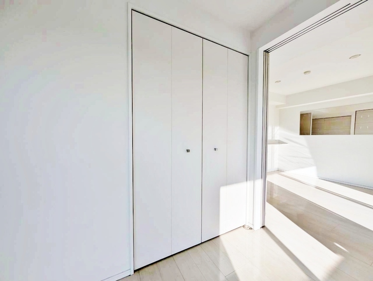 収納 居室にはクローゼットがあり、荷物もスッキリ収納して快適にお過ごしいただけます。