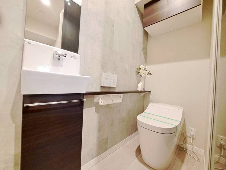 その他 清潔感の高いお手洗い。