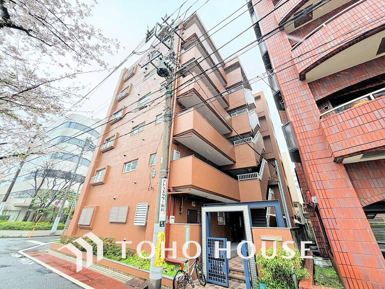 外観 〜3路線2駅利用可能「池尻大橋」駅より徒歩5分〜最上階住戸〜目黒川の桜が望める眺望〜