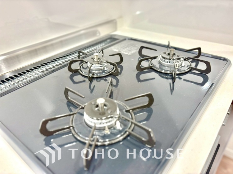 キッチン 【KITCHEN】◆家族のおはよう◆の声を笑顔で迎えてあげられるシステムキッチン。朝ごはんが楽しみでちょっと早起きしたくなるんです。