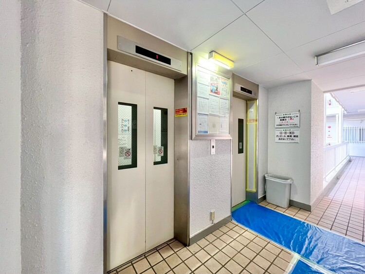 その他 エレベーター完備のため荷物が多くなっても安心。