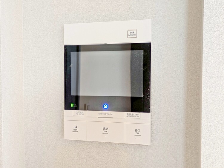 その他 誰が来てもわかる様にモニター付きインターホンを設置。