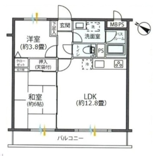 クリオ海老名壱番館　「海老名」駅　歩19分の物件画像