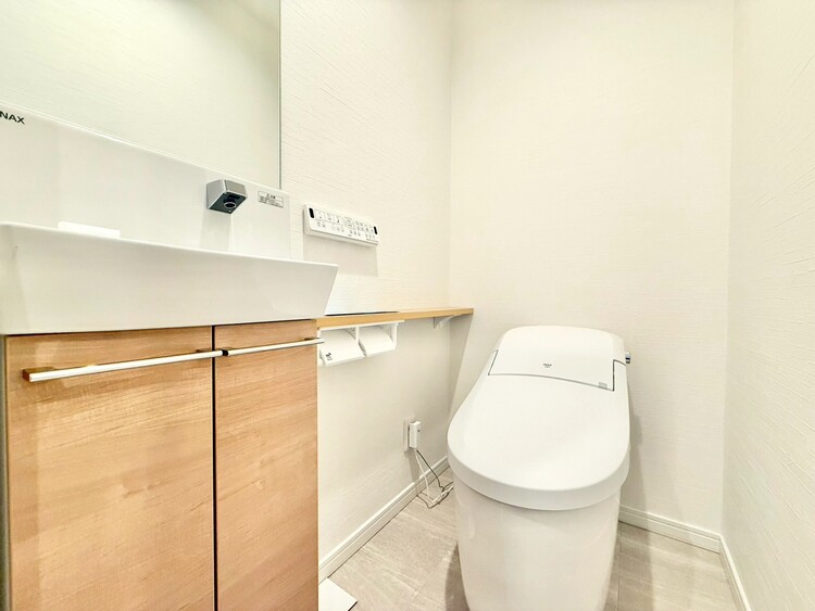 その他 清潔感の高いお手洗い。