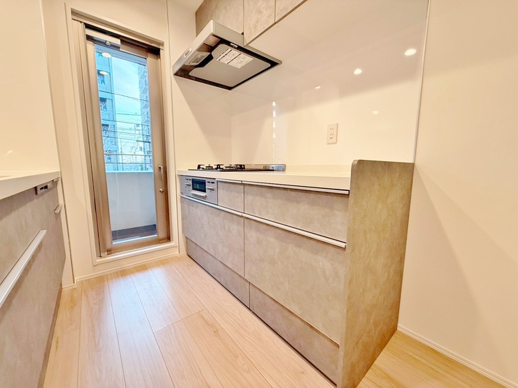 キッチン 洗練されたスタイリッシュなデザイン性と使いやすさを備えた仕様。