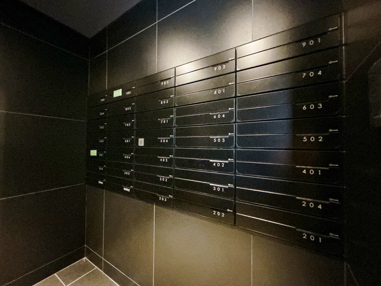 その他 郵便物を受け取るための郵便受けも、きちんと管理されています。