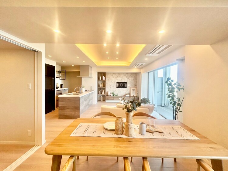 その他 シンプルな内装と偏り過ぎないデザインで統一しました。