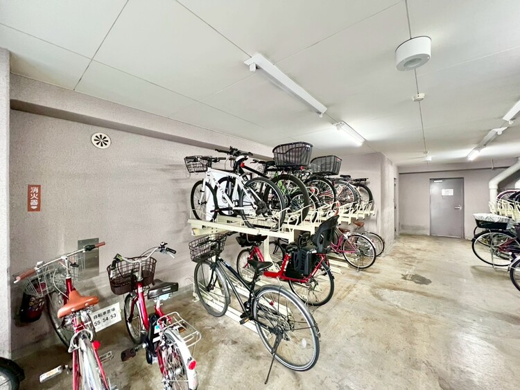 その他 駐輪場も綺麗に整頓されています。※空き状況は都度ご確認下さい。